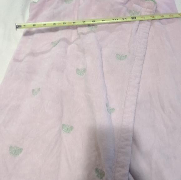 Charter Club Intimates sleeveless pink wrap around bath robe size large - Picture 5 of 9